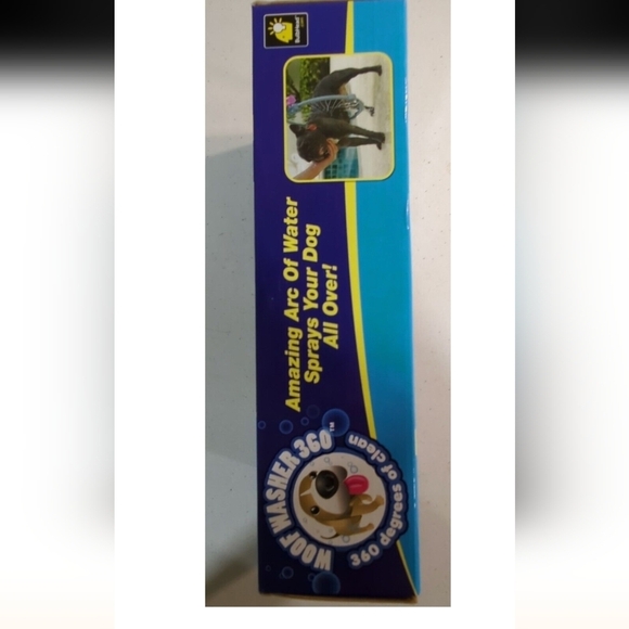Woof Washer 360 Degree Adjustable Dog Bathing Washer Shampoo Tool Kit New in box - Picture 2 of 12